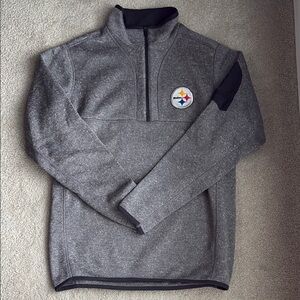 Men’s Pittsburgh Steelers 1/4 Zip Fleece - Antigua